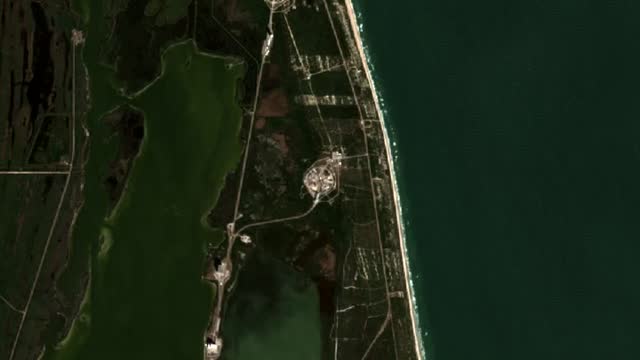 Cape Canaveral — earlier satellite view