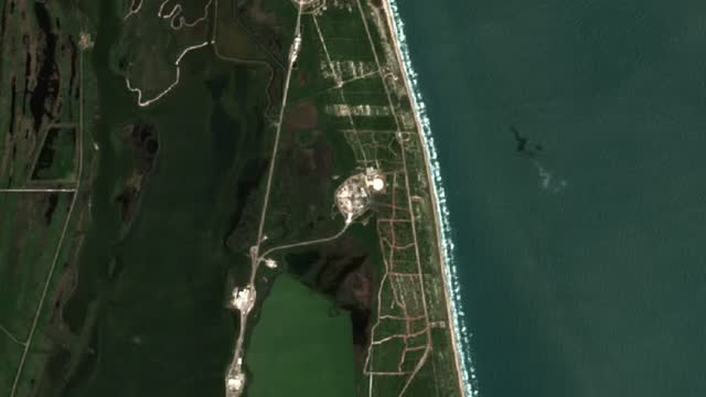 Cape Canaveral — recent satellite view